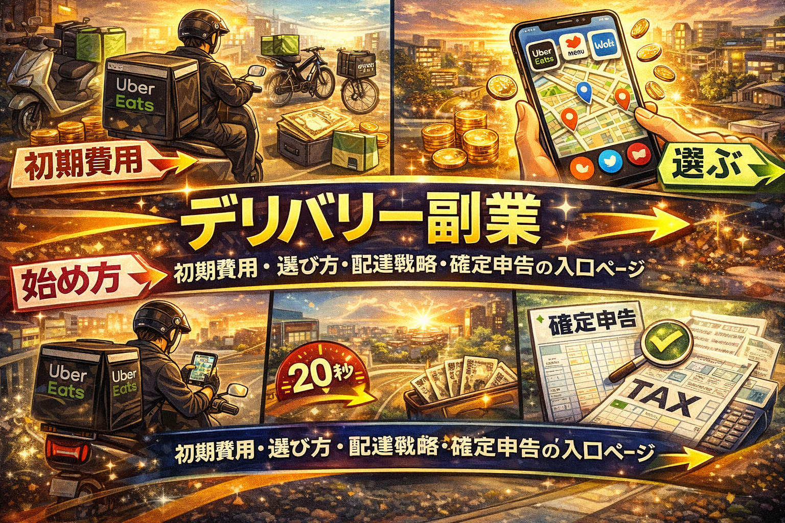 デリバリー副業総合ガイド