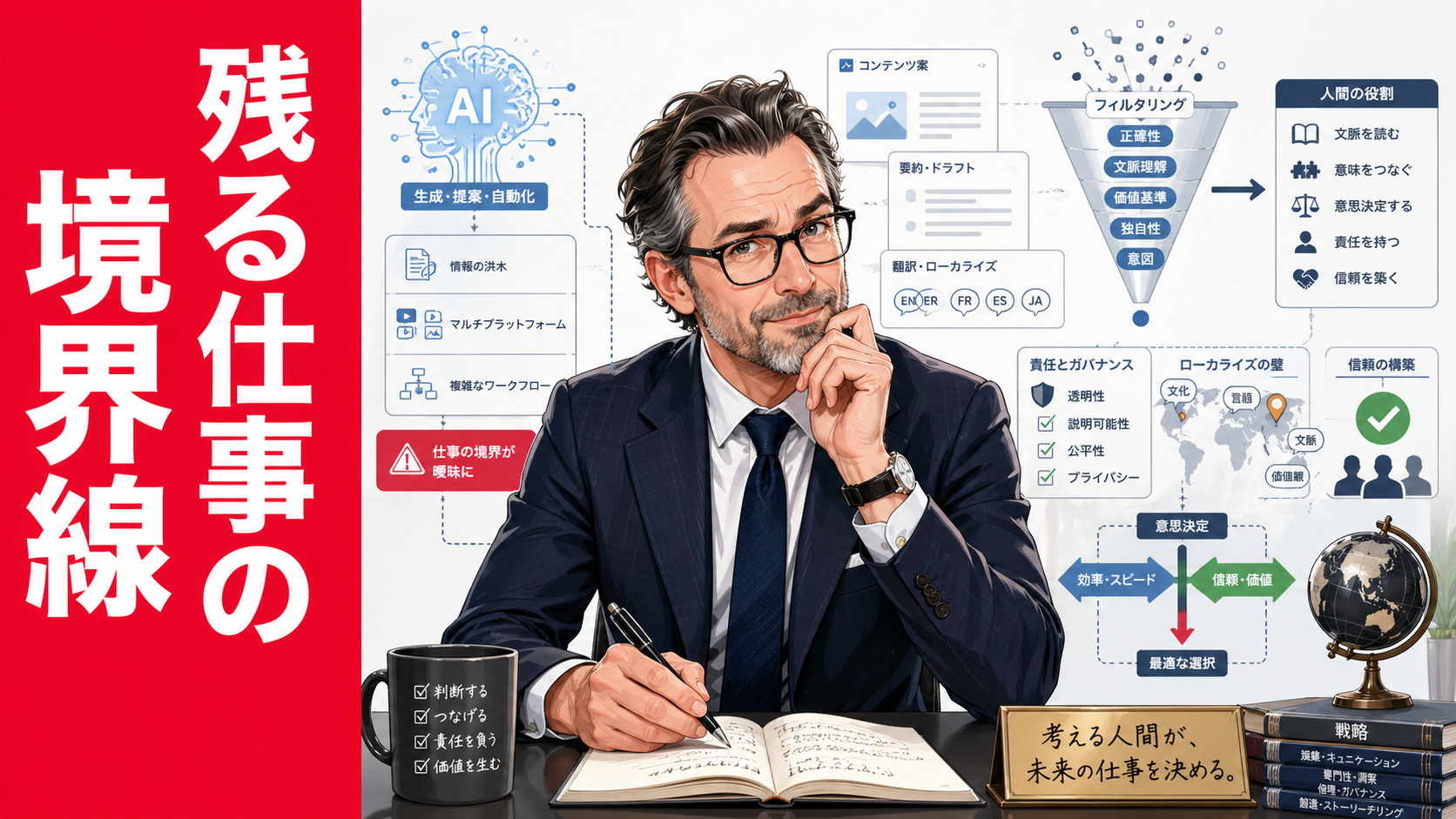 AIとプラットフォーム時代に残る仕事の境界線を解説する副業研究所第6話のサムネイル